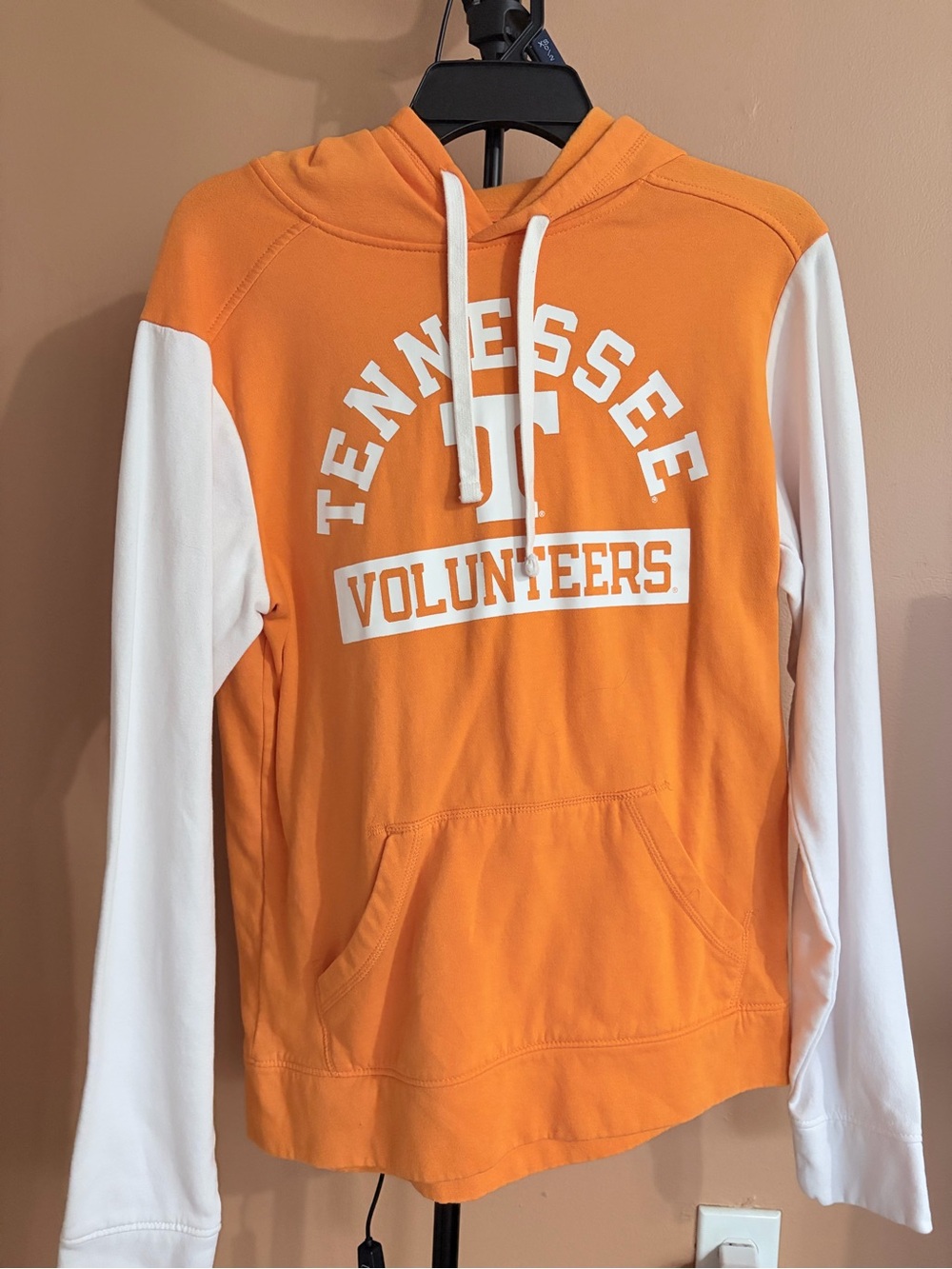 Fanatics Orange Hoodie with White Logo
